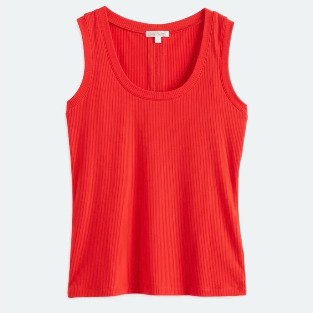 Stitch Fix Nine Britton Cassie Square Neck Knit Tank Top (XL)